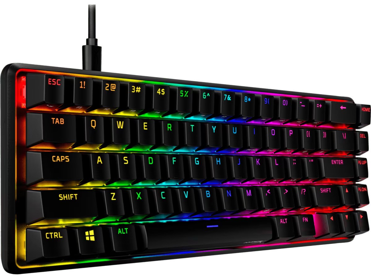 HyperX Alloy Origins 65 Mechanical Gaming Keyboard (HX Aqua Switch)
