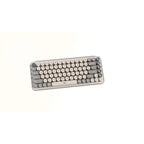 Logitech POP Keys Wireless Mechanical Emoji Keyboard (Mist Sand)