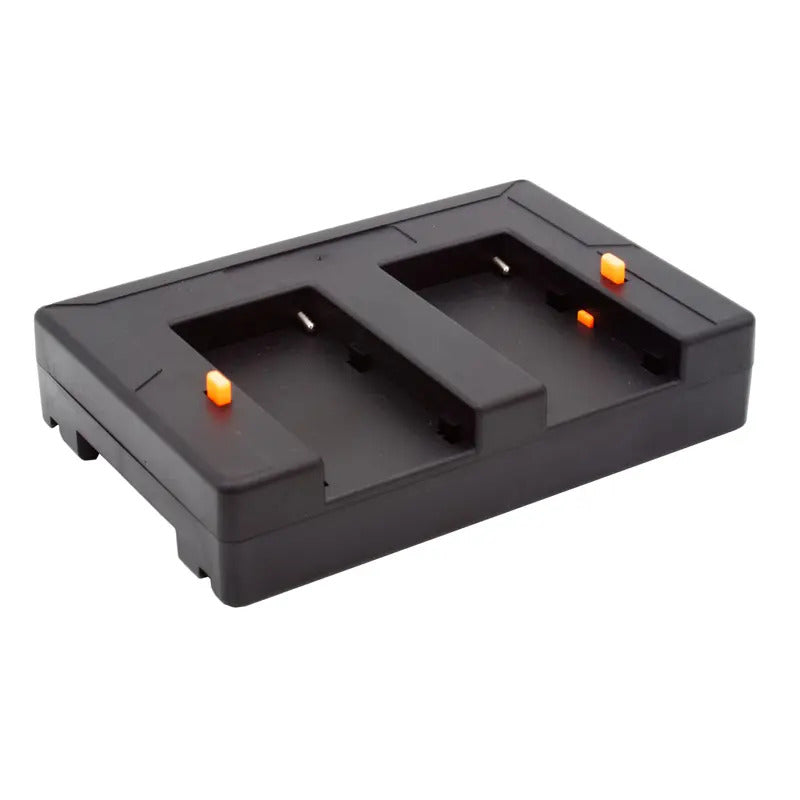 Glanz Dual NP-F to V-Mount Battery Adapter for 2x NP-F Batteries
