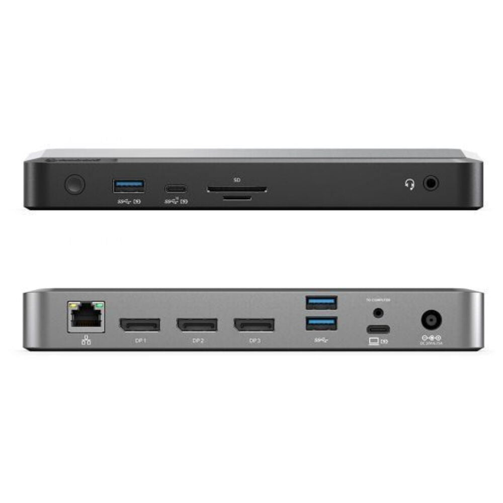 ALOGIC Universal Triple 4K Docking Station with 100W Power Delivery