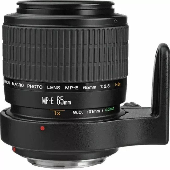 Canon MPE 65mm f/2.8 1-5x Macro Lens