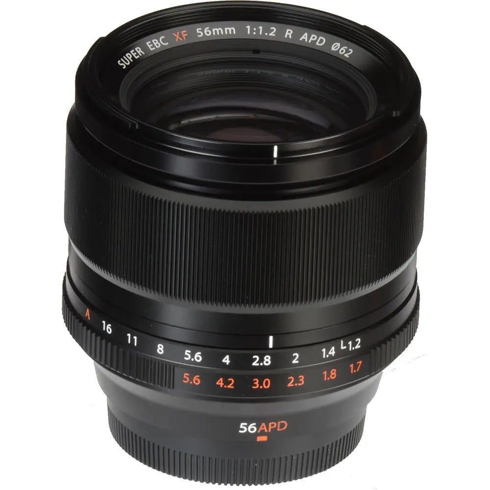 Fujifilm - XF 56mm f/1.2 R APD Lens