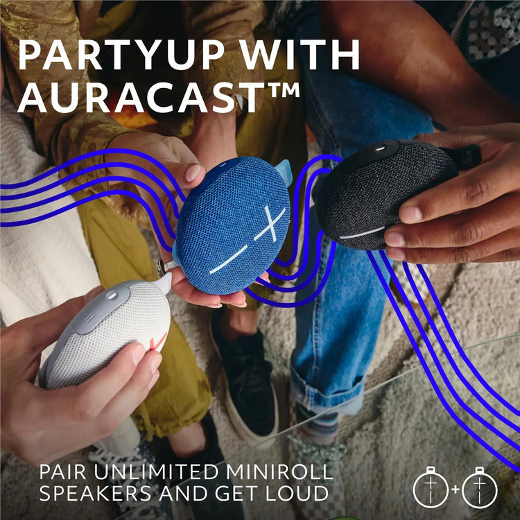 Ultimate Ears MINIROLL Duo Pack (Blue / Pink)