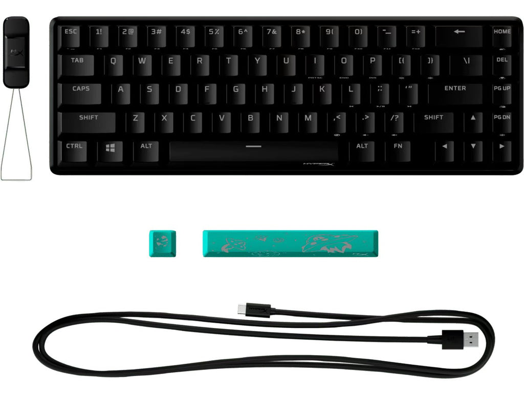 HyperX Alloy Origins 65 Mechanical Gaming Keyboard (HX Aqua Switch)