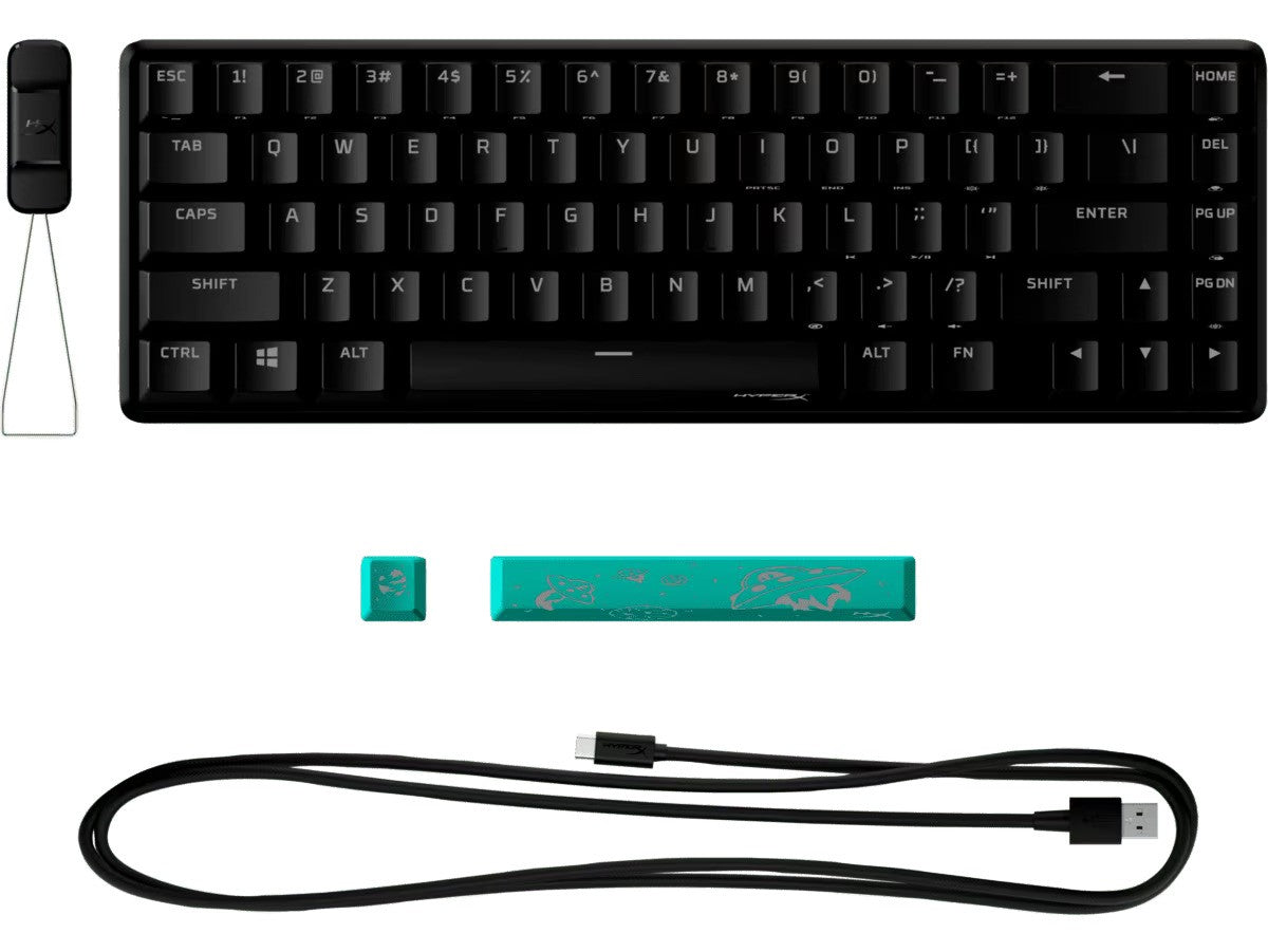 HyperX Alloy Origins 65 Mechanical Gaming Keyboard (HX Aqua Switch)