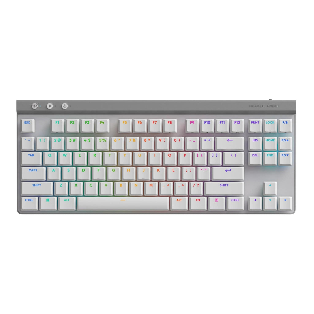 Logitech G515 LIGHTSPEED TKL Tenkeyless Wireless Gaming Keyboard (White)