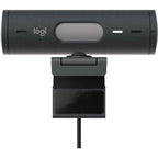 Logitech MK345 Keyboard and Mouse Combo with H151 Headset and BRIO 500 Webcam (Graphite)