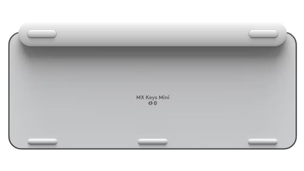 Logitech MX Keys Mini Wireless Keyboard (Pale Grey)