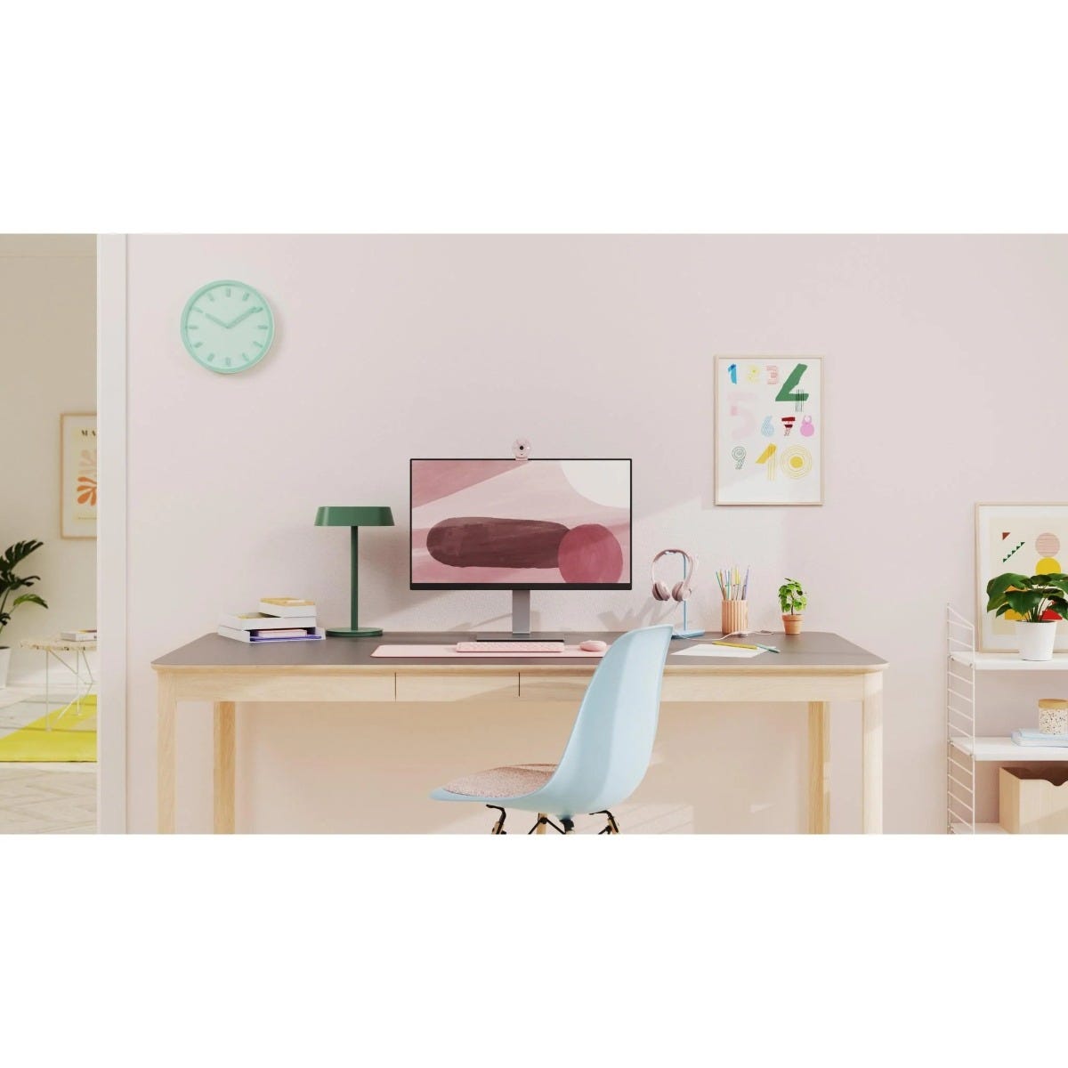 Logitech BRIO 300 Full HD Webcam (Rose) 