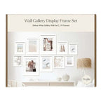 Deluxe Gallery Photo Wall Frame Set C- 10 Frames - White