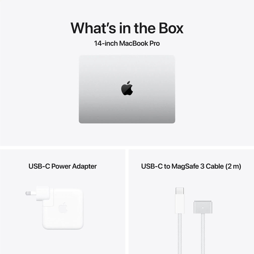 Apple Macbook Pro 14.2" with M4 10C CPU/10C GPU 16GB 512GB SSD (2024) (Silver)