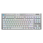 Logitech G915 X LIGHTSPEED TKL Low-Profile Wirelees Gaming Keyboard (White) 