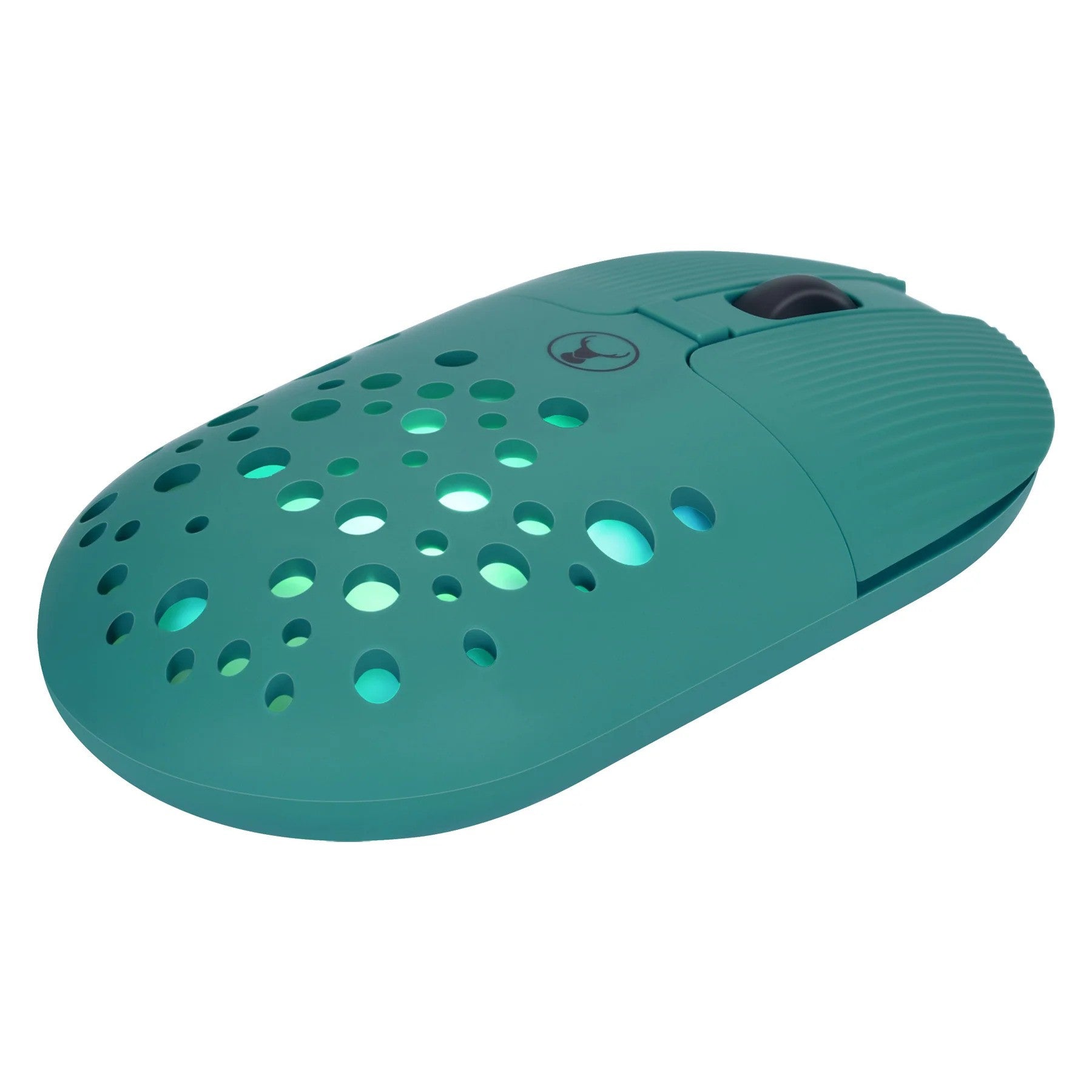 Bonelk Bluetooth/Wireless RGB 4D Mouse 1200DPI USB-C M-270 (Emerald Green)