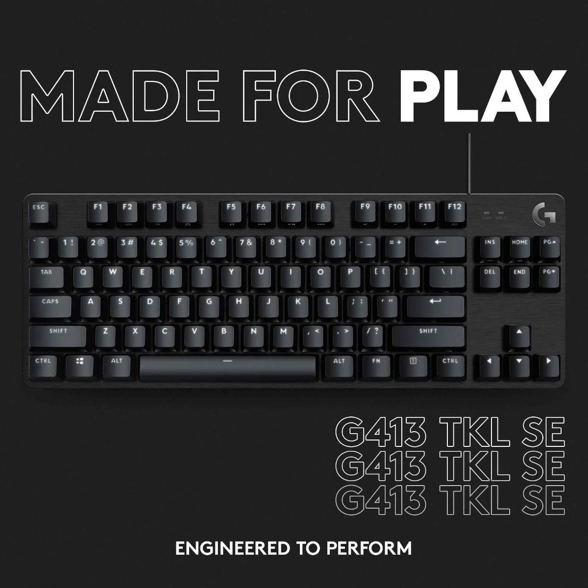 Logitech G413 TKL SE Mechanical Gaming Keyboard