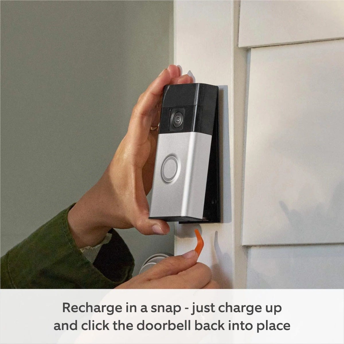 Open Box Ring Video Doorbell (Satin Nickel)