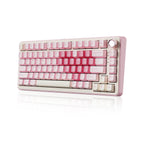 YUNZII B75 Pro 75% Mechanical Keyboard (Pink) (Milk Switch)