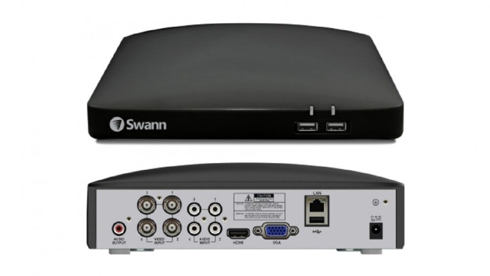 Swann 4 Camera 4 Channel FHD Spotlight DVR Security System 