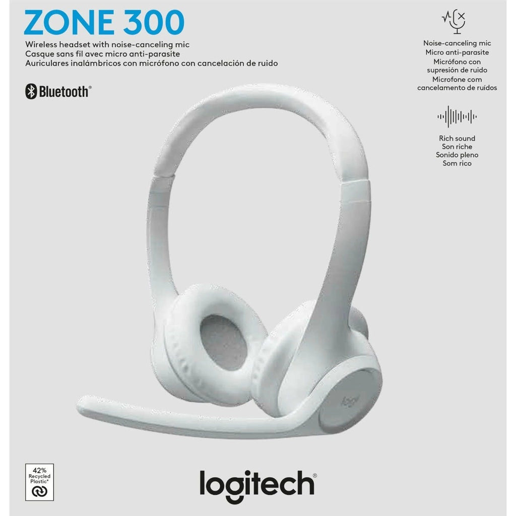 Logitech Zone 300 wireless headset (Off White)