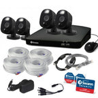 Swann 4 Camera 4 Channel FHD Spotlight DVR Security System 
