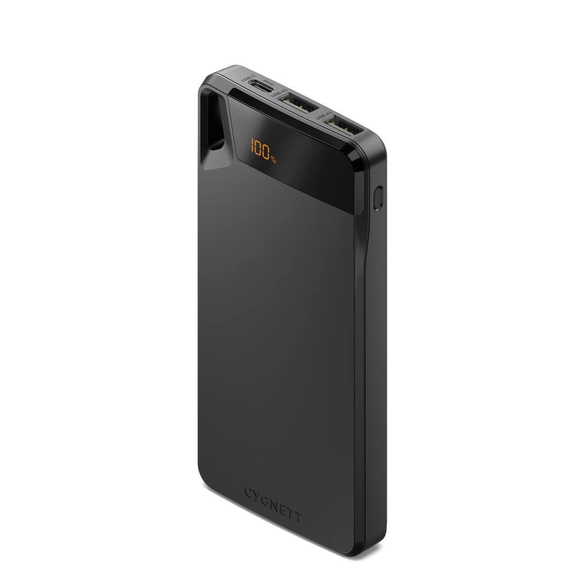 Cygnett ChargeUp Boost 4th Gen 10K mAh Power Bank (Black)