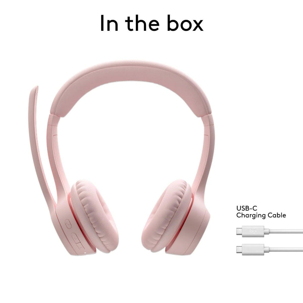 Logitech Zone 300 wireless headset (Rose)