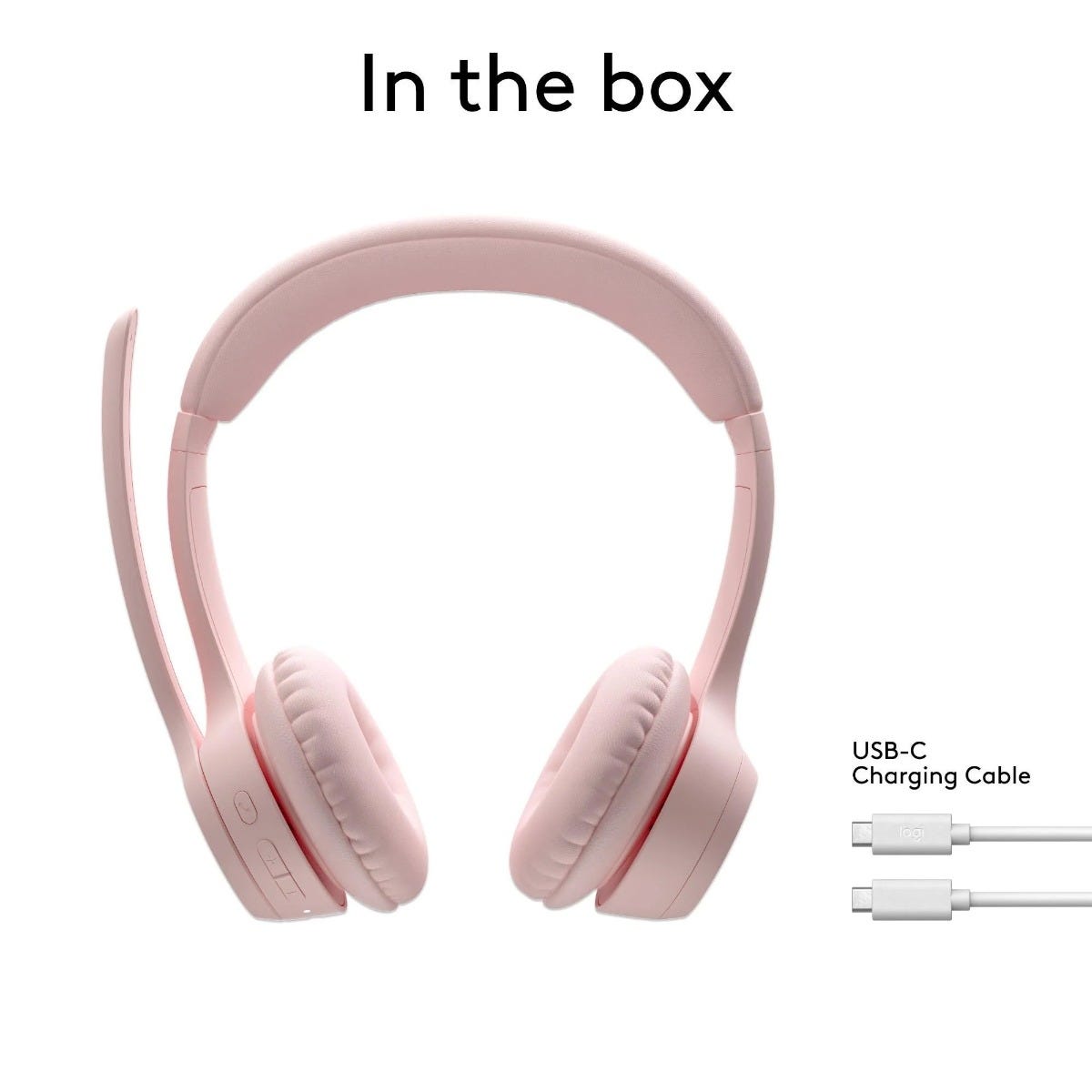 Logitech Zone 300 wireless headset (Rose)