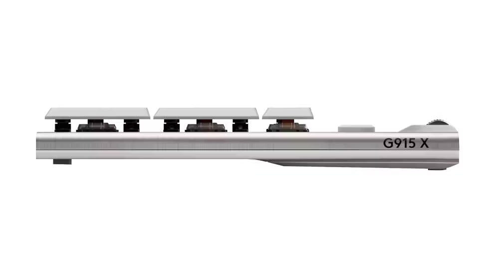 Logitech G915 X LIGHTSPEED Low-Profile Wireless Gaming Keyboard (White)