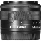 No Box - Canon EF-M 15-45mm f/3.5-6.3 IS STM lens (Open Box)