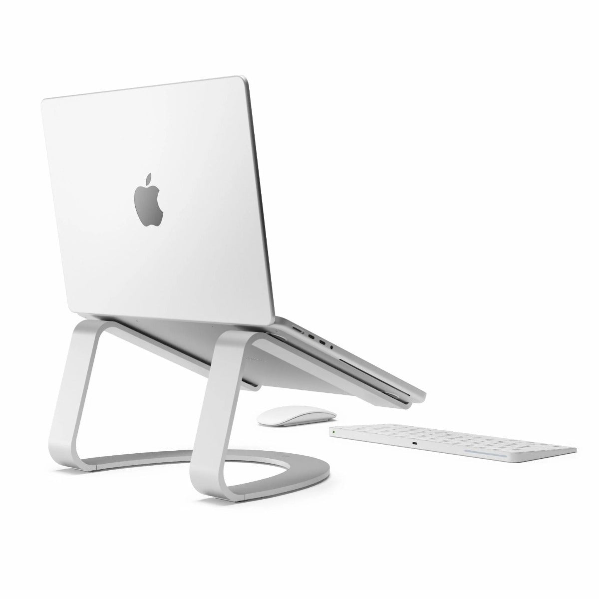 Twelve South Curve SE Stand for MacBooks and Laptops (Silver) 