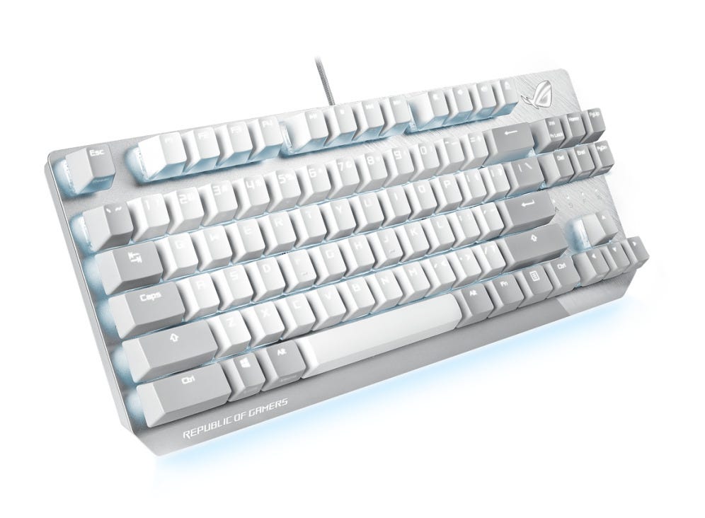 ASUS ROG Strix Scope NX TKL Keyboard (Moonlight White)