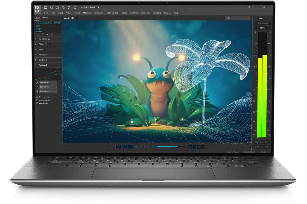 Dell Precision 5570 15.6" FHD Laptop i7-12800H CPU, 32GB, 1TB, RTX A2000 GPU