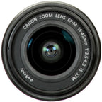 No Box - Canon EF-M 15-45mm f/3.5-6.3 IS STM lens (Open Box)