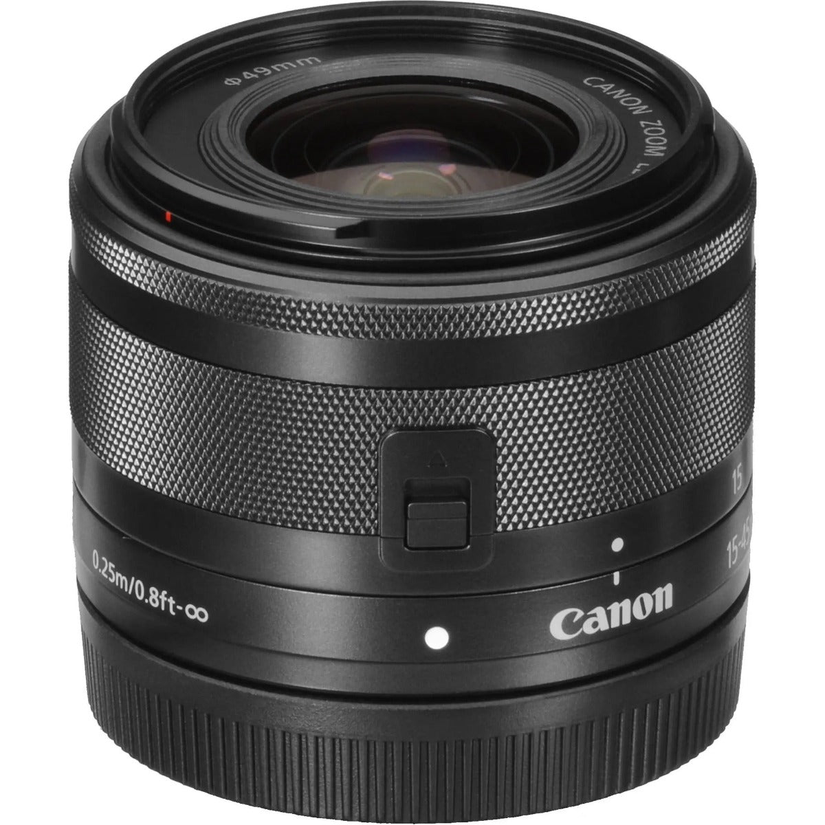 No Box - Canon EF-M 15-45mm f/3.5-6.3 IS STM lens (Open Box)