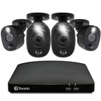 Swann 4 Camera 4 Channel FHD Spotlight DVR Security System 