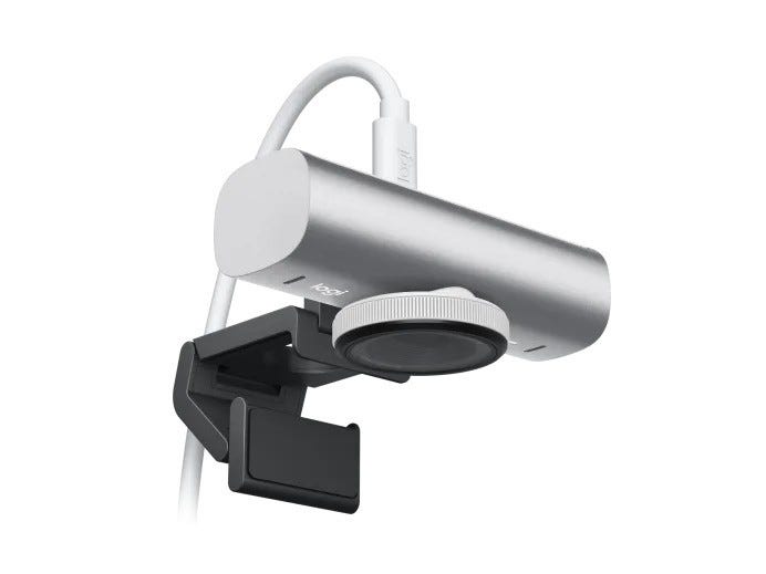 Logitech MX Brio 700 Ultra HD 4K Webcam (Pale Grey)