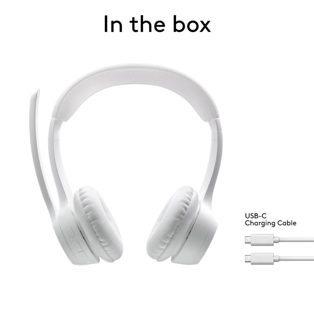 Logitech Zone 300 wireless headset (Off White)