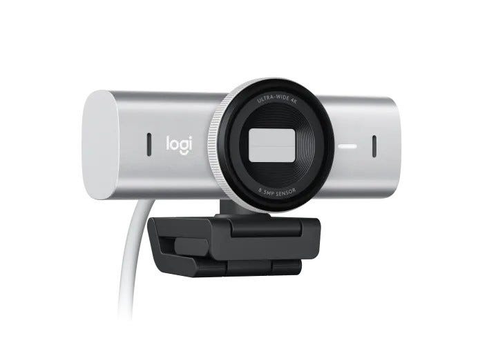 Logitech MX Brio 700 Ultra HD 4K Webcam (Pale Grey)