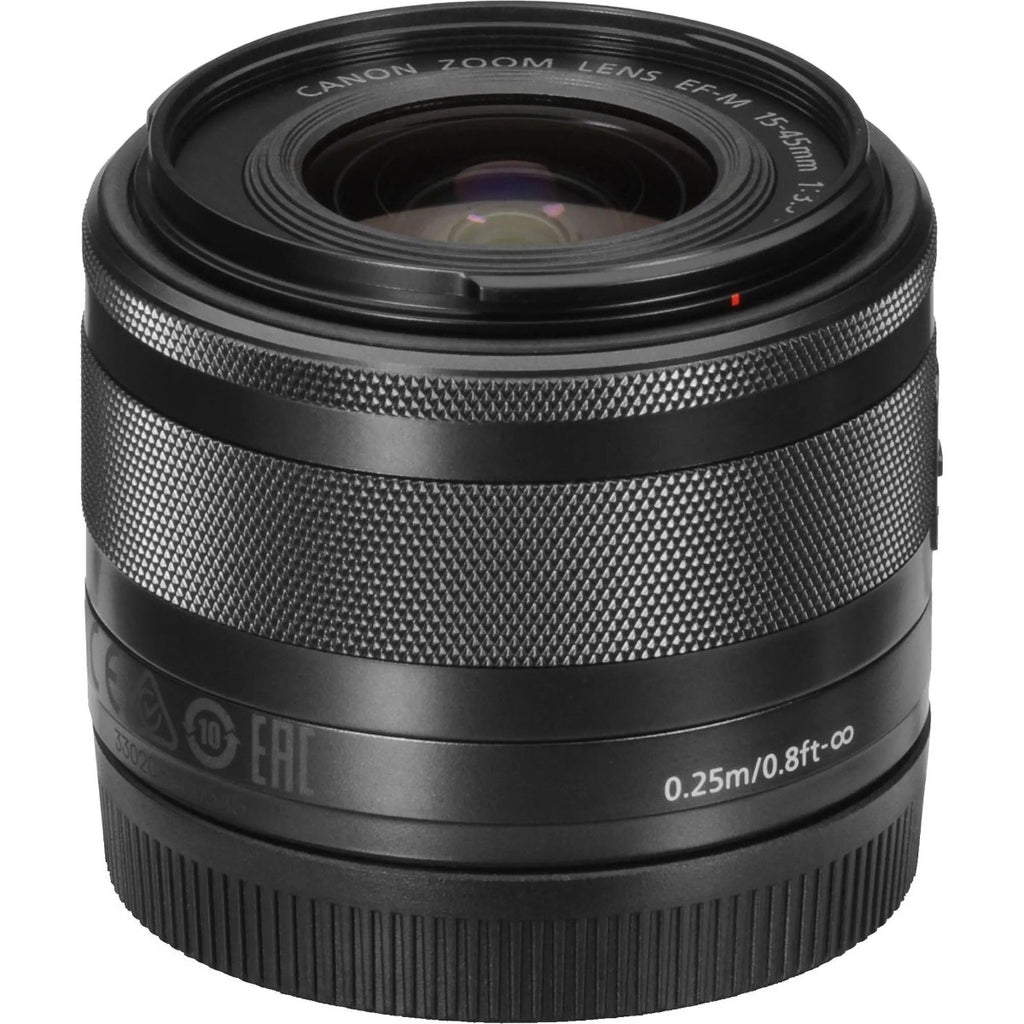 No Box - Canon EF-M 15-45mm f/3.5-6.3 IS STM lens (Open Box)