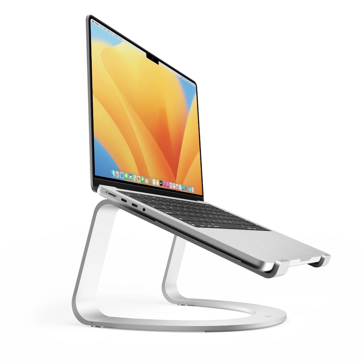 Twelve South Curve SE Stand for MacBooks and Laptops (Silver) 