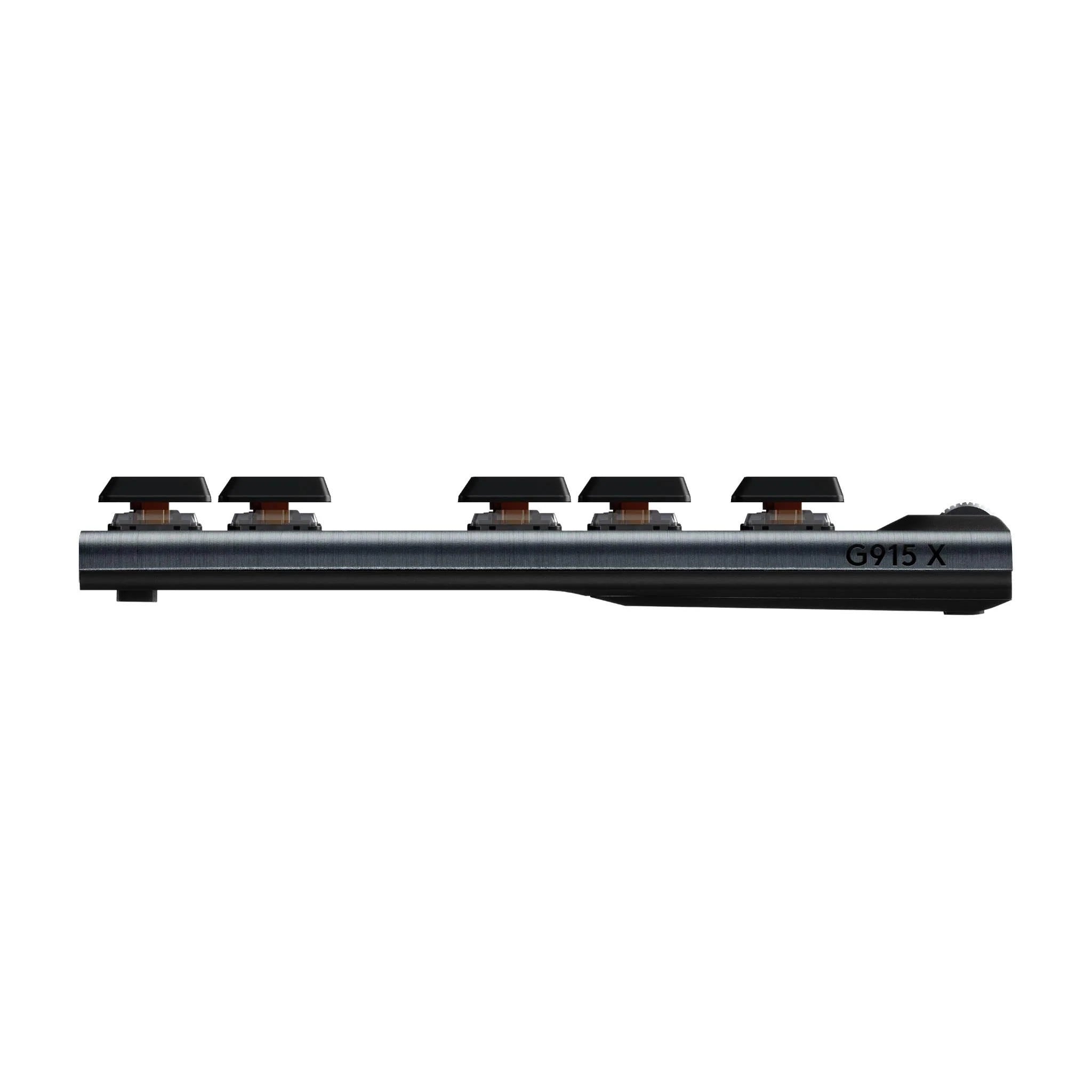 Logitech G915 X LIGHTSPEED TKL Low-Profile Wirelees Gaming Keyboard (Black)