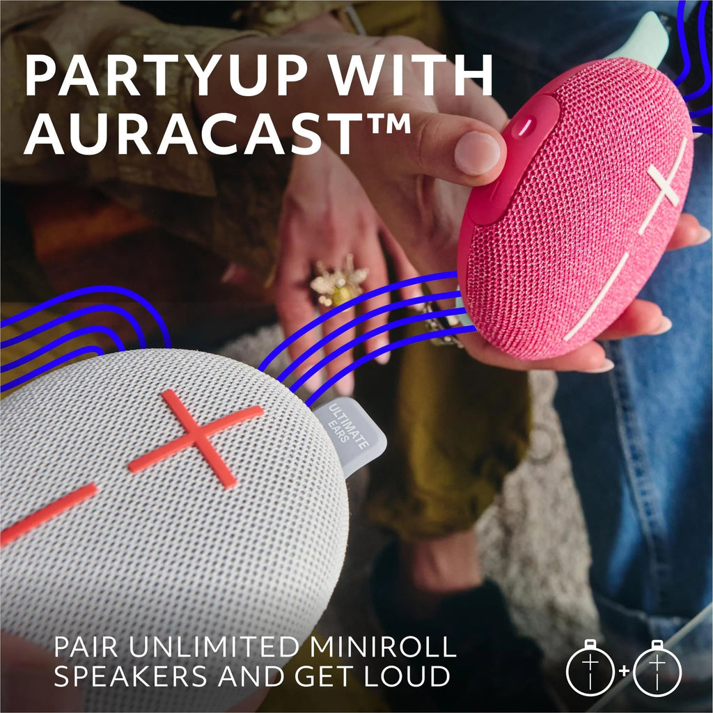 Ultimate Ears MINIROLL Portable Bluetooth Speaker (Grey)