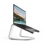 Twelve South Curve SE Stand for MacBooks and Laptops (Silver) 