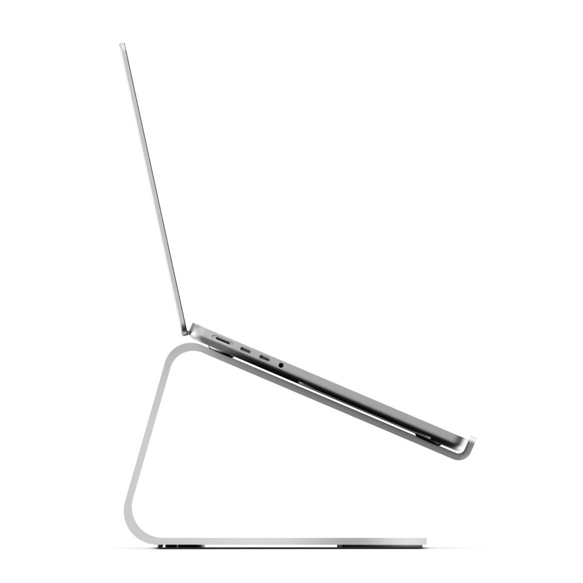 Twelve South Curve SE Stand for MacBooks and Laptops (Silver) 