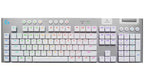 Logitech G915 X LIGHTSPEED Low-Profile Wireless Gaming Keyboard (White)
