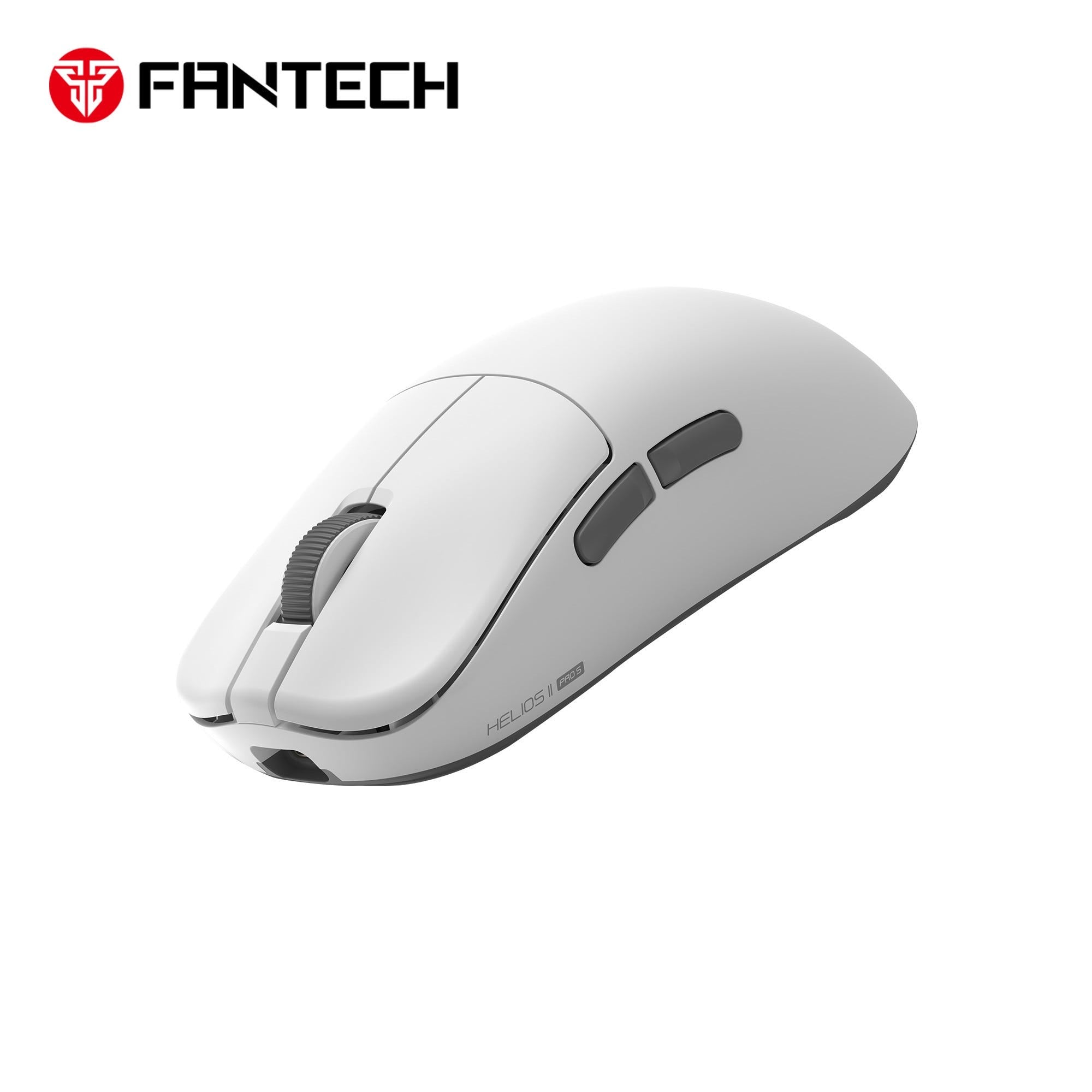 Fantech HELIOS II PRO S Wireless Gaming Mouse with 8K Polling Rate Booster (White).