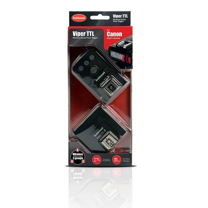 Used HAHNEL - Viper TTL Wireless Flash Trigger for Canon (Mint Cond)