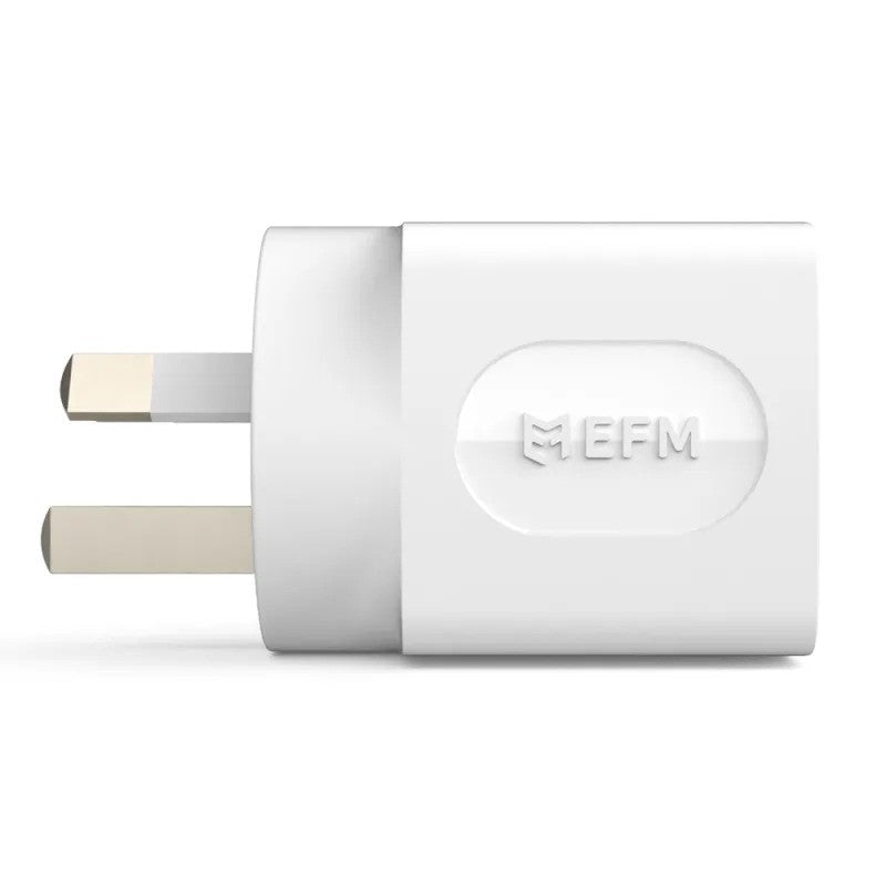 EFM 48W GaN Wall Charger with Power Delivery and PPS (White)