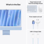 Apple iMac 24" Retina 4.5K with M4 10C CPU/10C GPU 16GB 512GB SSD (2024) (Blue)