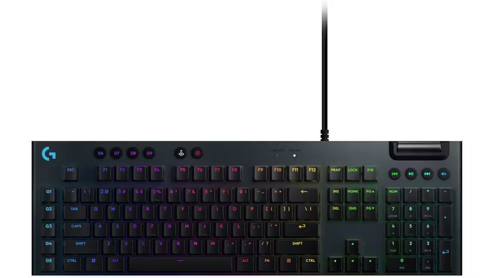 Logitech G915 X Low-Profile Gaming Keyboard (Black)