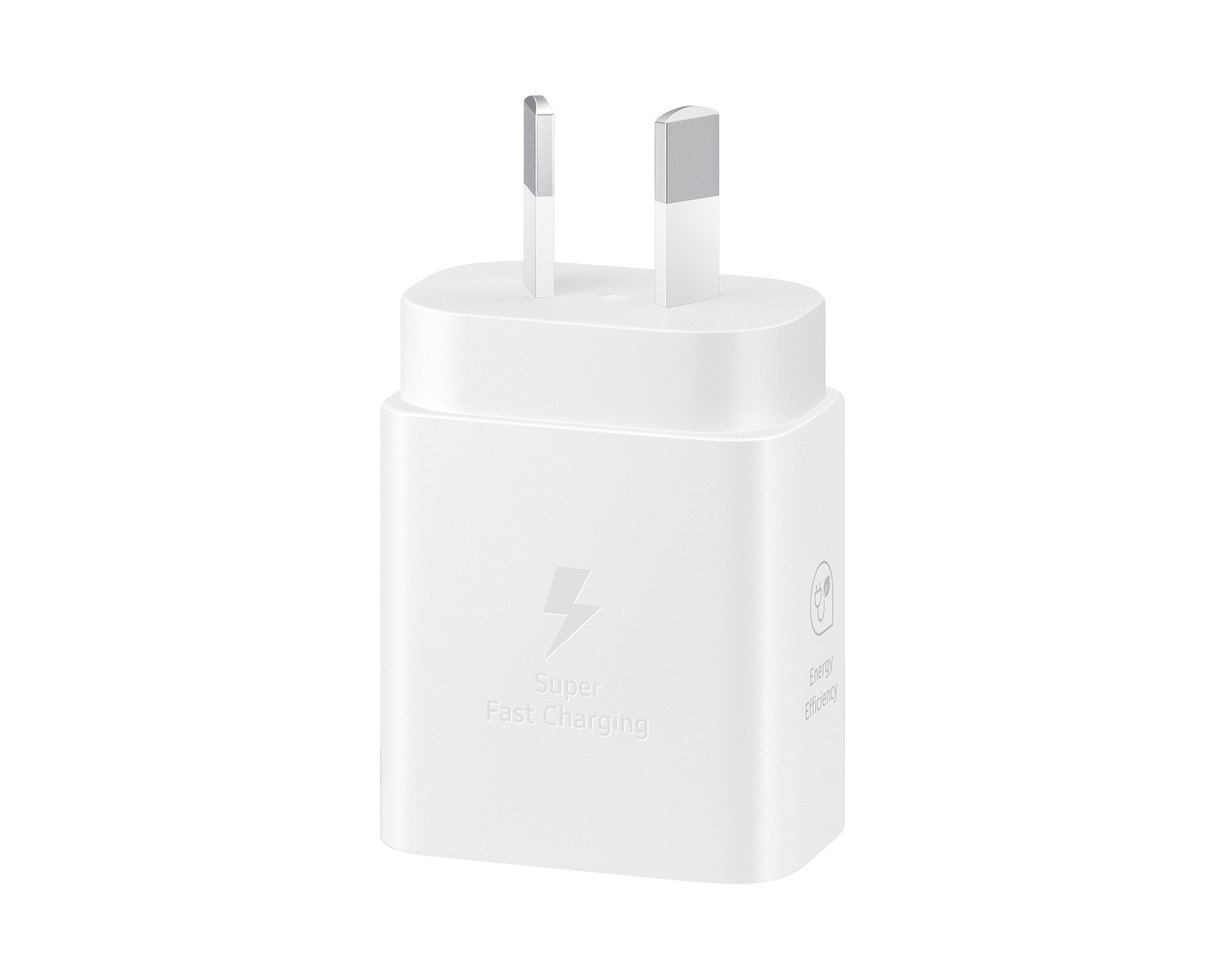 Samsung 25W Power Adapter (White) with 1M USB-C Cable (White)